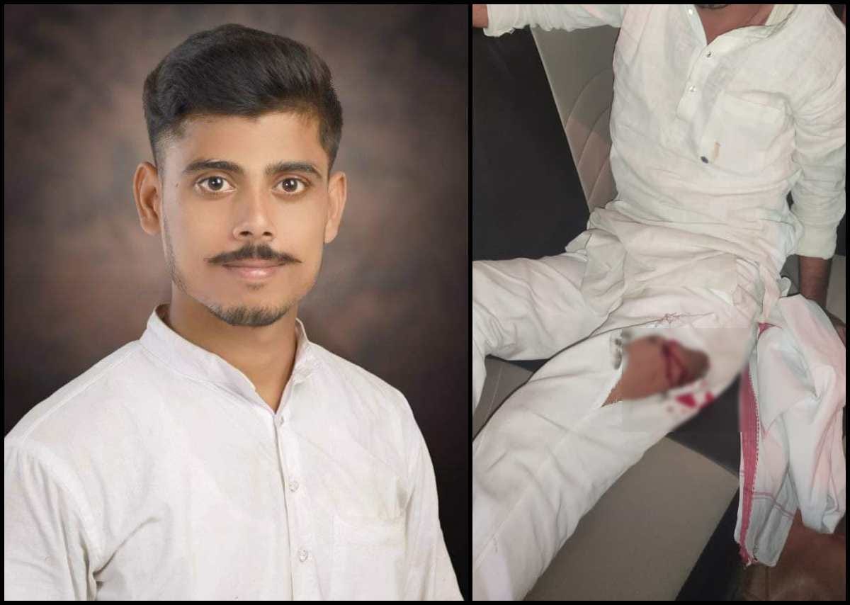 Masked miscreants shot the student leader of Kashi Vidyapeeth