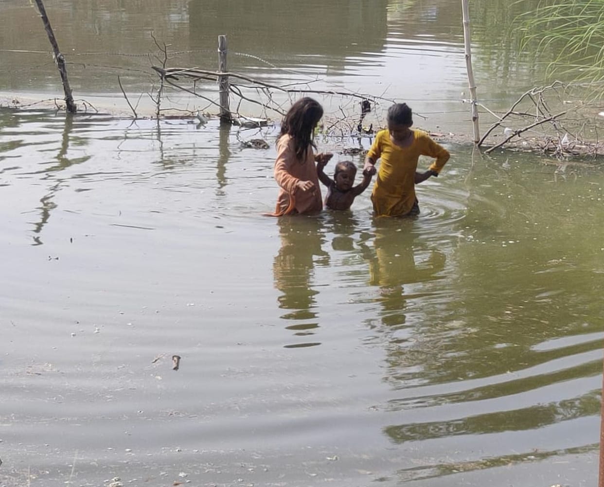 Flood water started receding in villages