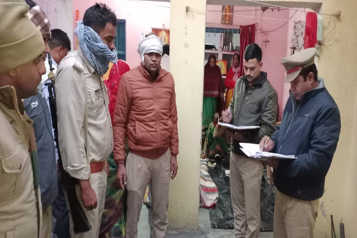 UP Crime News: Mother was murdered by son in Bijnor city and see photos