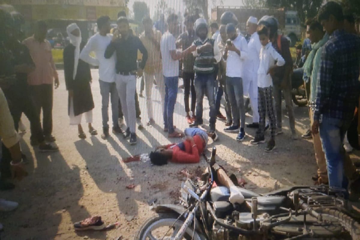 Saharanpur News: two student of 12th have died in bike accident in Deoband and see photos