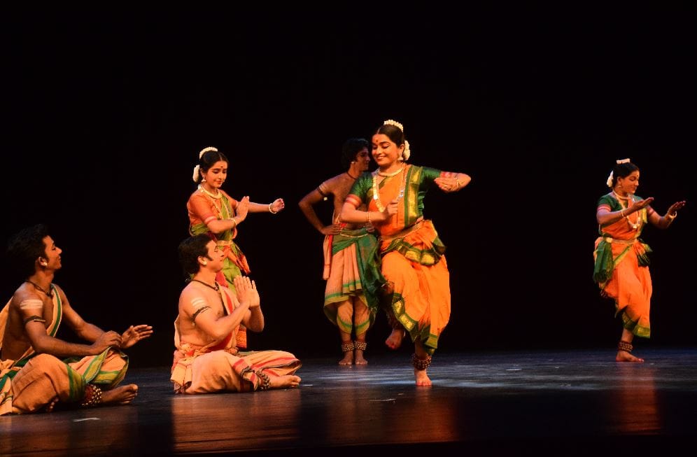 Amrit Swadhara Dance Music Festival in varanasi  culture of Tamil Nadu and Nagaland' converges in Rudraksh convention centre