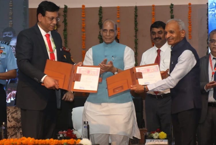 Defense Minister Rajnath Singh stunned to see TBRLs technology and explosive experiments in Chandigarh