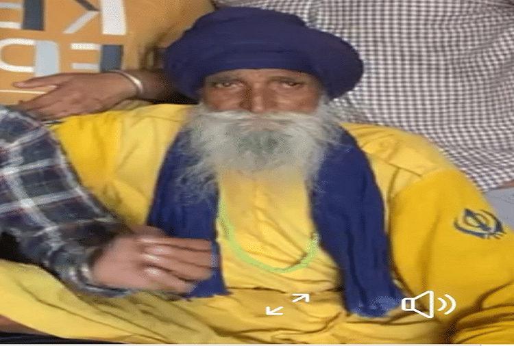 95 year old Nihang Sikh dies at Kundli border in Sonipat