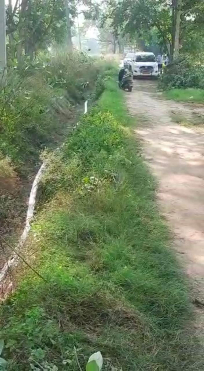 Diesel theft by breaking 15 feet under the ground
