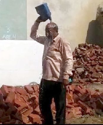 Tenant poured kerosene, tried to set it on fire