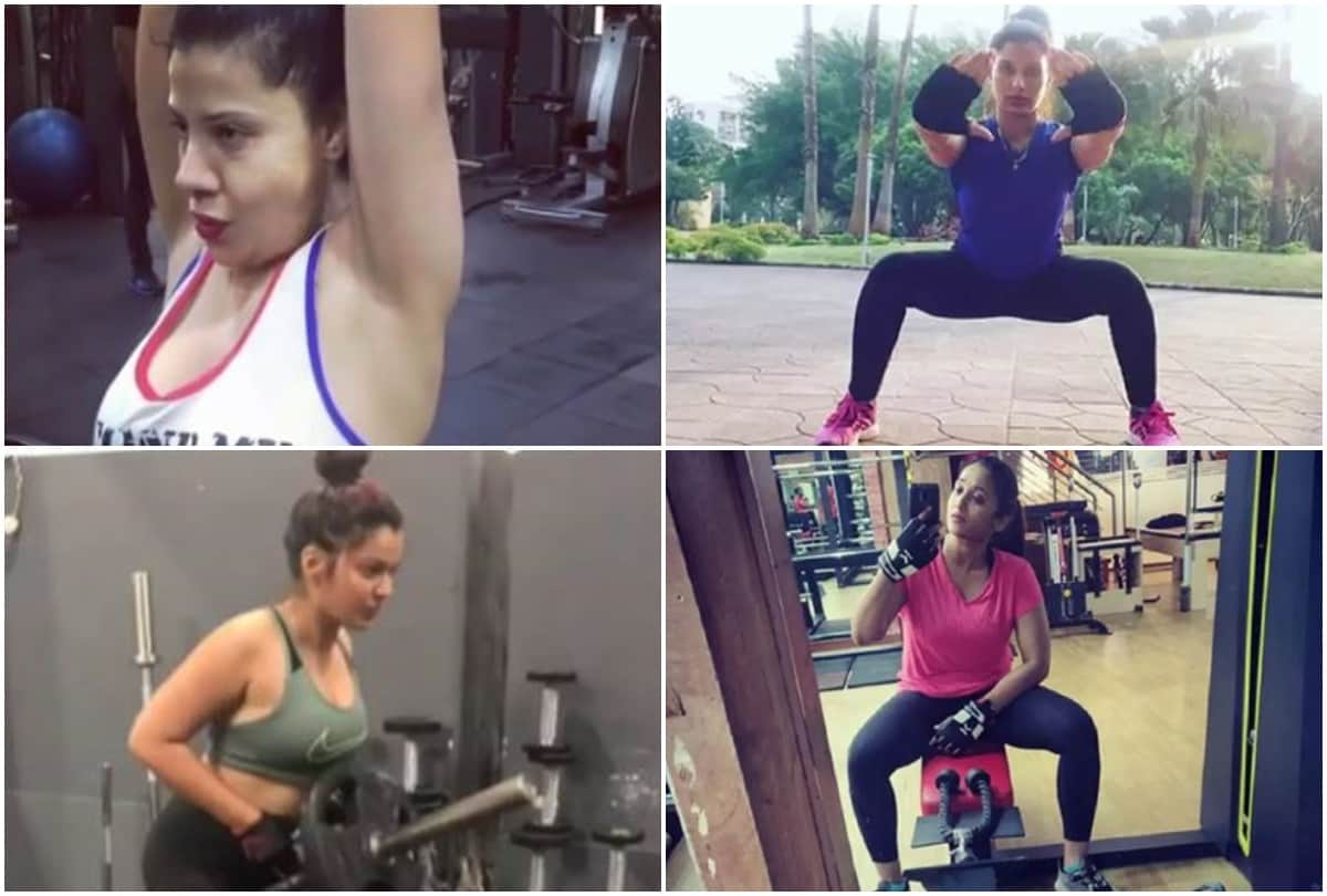 Monalisa to sambhavna seth these actresses are fitness freak of bhojpuri industry see photos