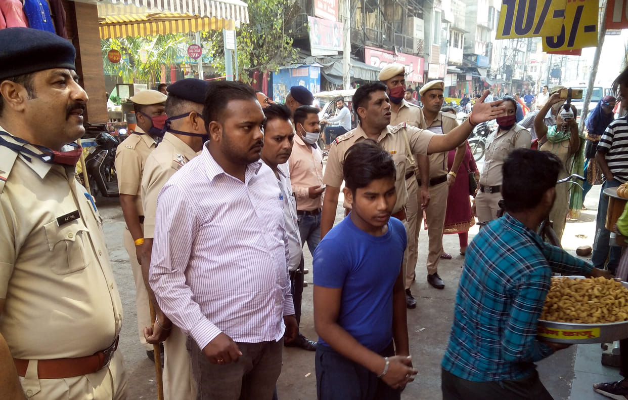 Encroachment removed from Sadar, Ram Bazar Road