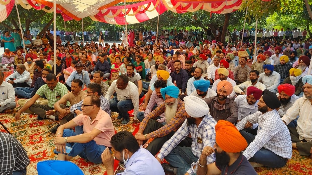 Work stalled in Punjab government offices