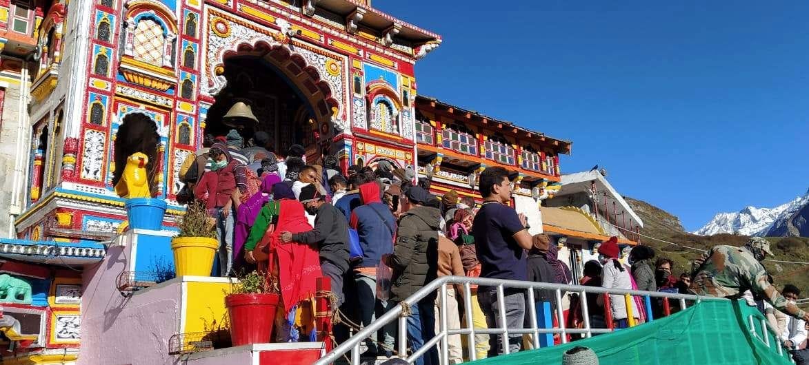 3971 pilgrims visited Badrinath