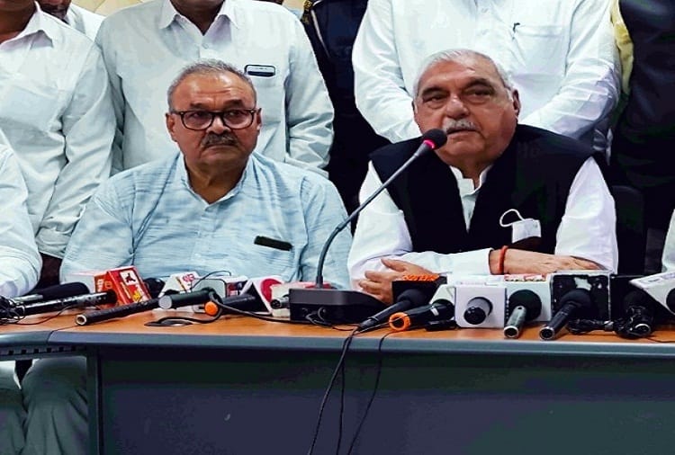 Former Haryana CM Bhupinder Singh Hooda raised questions on the recruitment process of government jobs in the state