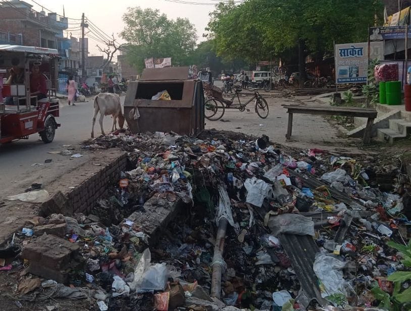 Gonda on its way to become the dirtiest city in the country again