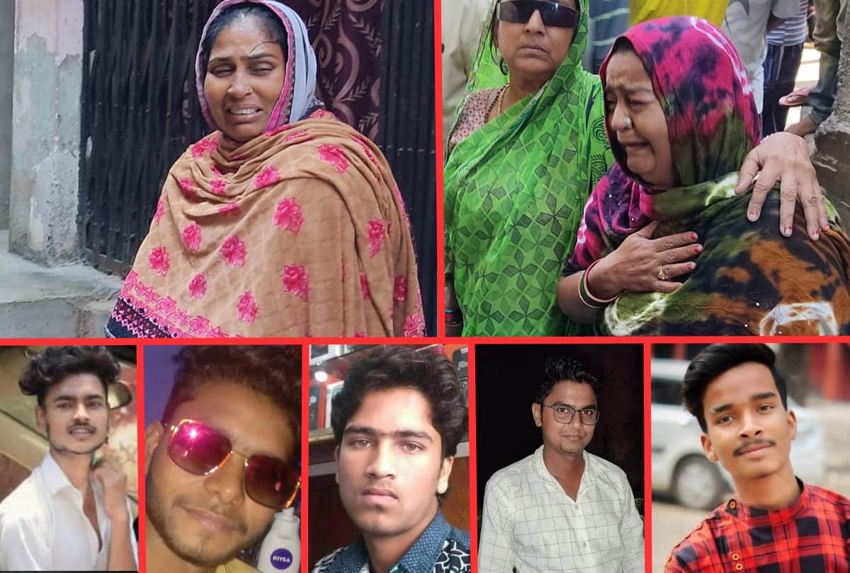 painful story of road accident five people death in kushinagar