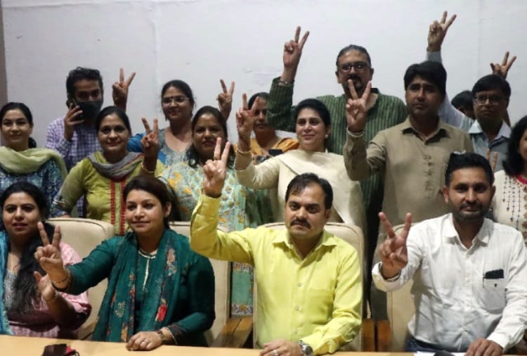 Mrityunjay-Naura group won fifth time in Panjab University Teachers Association elections in Chandigarh