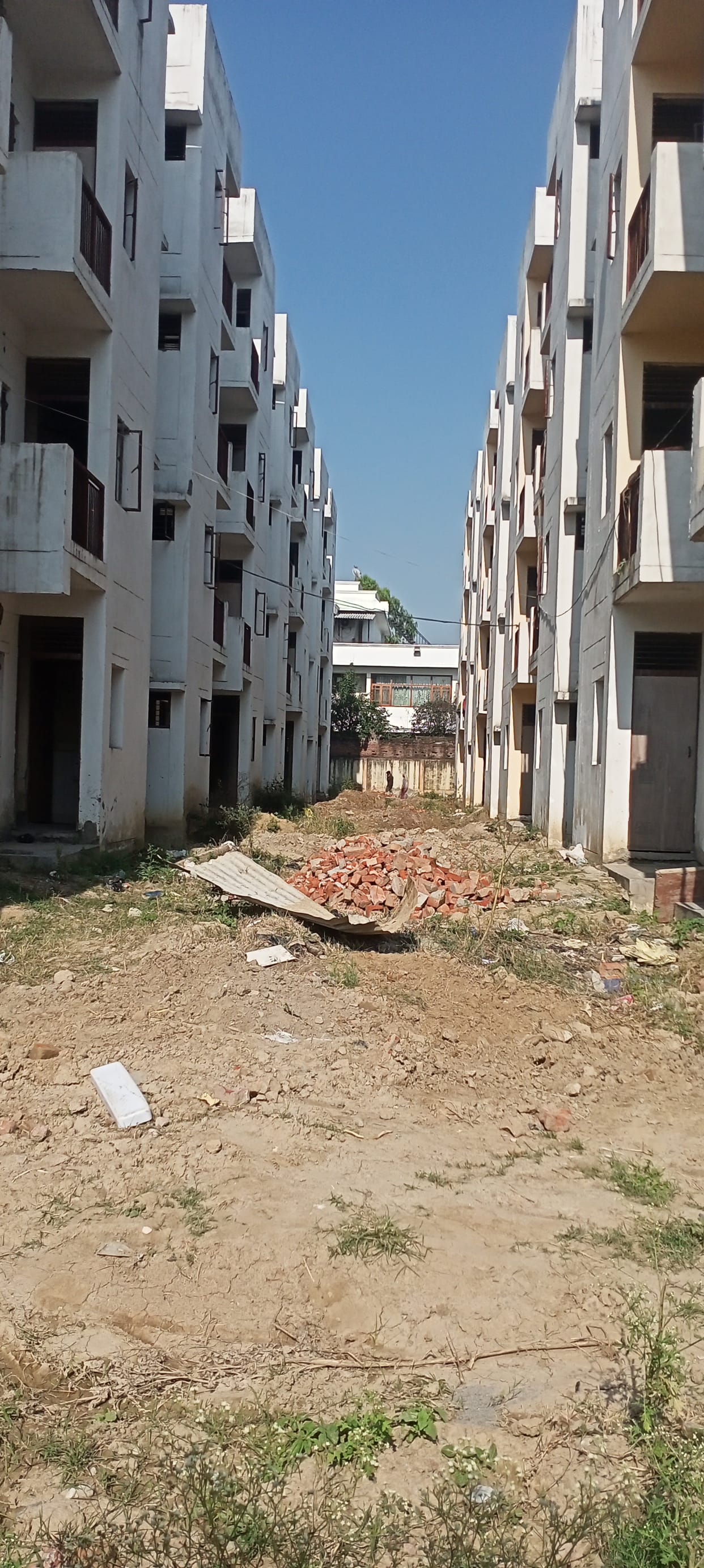 Have given housing, now there is neither electricity nor water