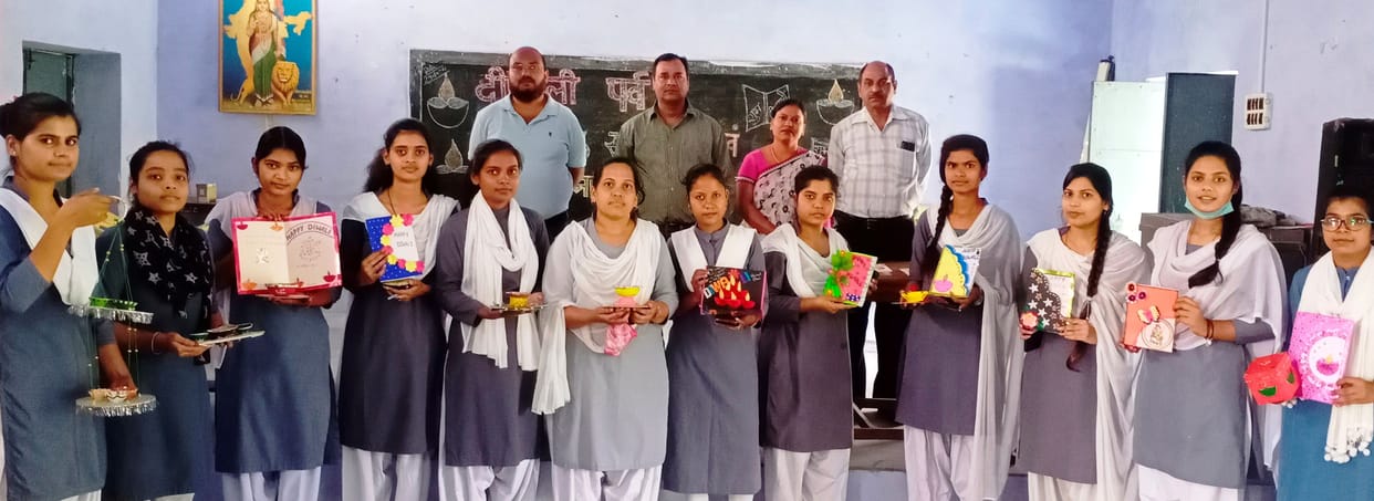 VK jain college of education Kasganj,deepawali pratiyogita