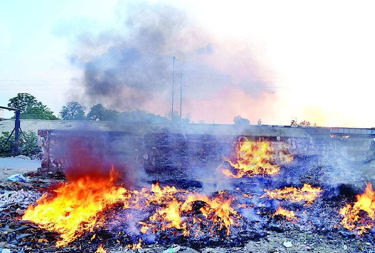 Pollution lever increase in Agra