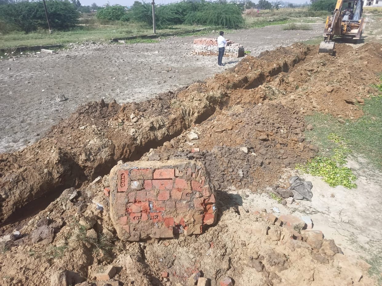 Illegal construction work demolished in Guhla