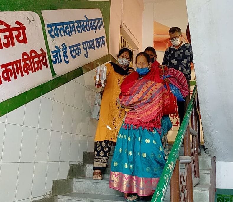 The disaster also put a brake in the lift repair of the district hospital