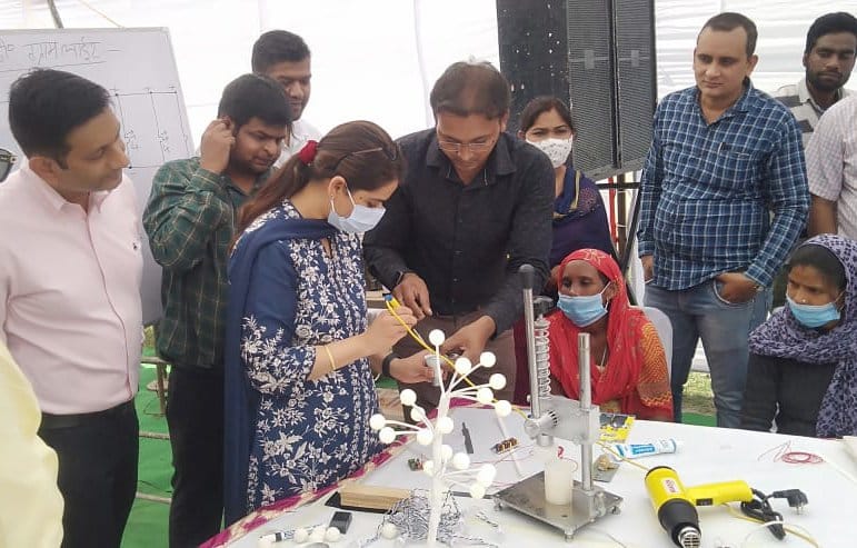 DM made LED bulb with his own hands