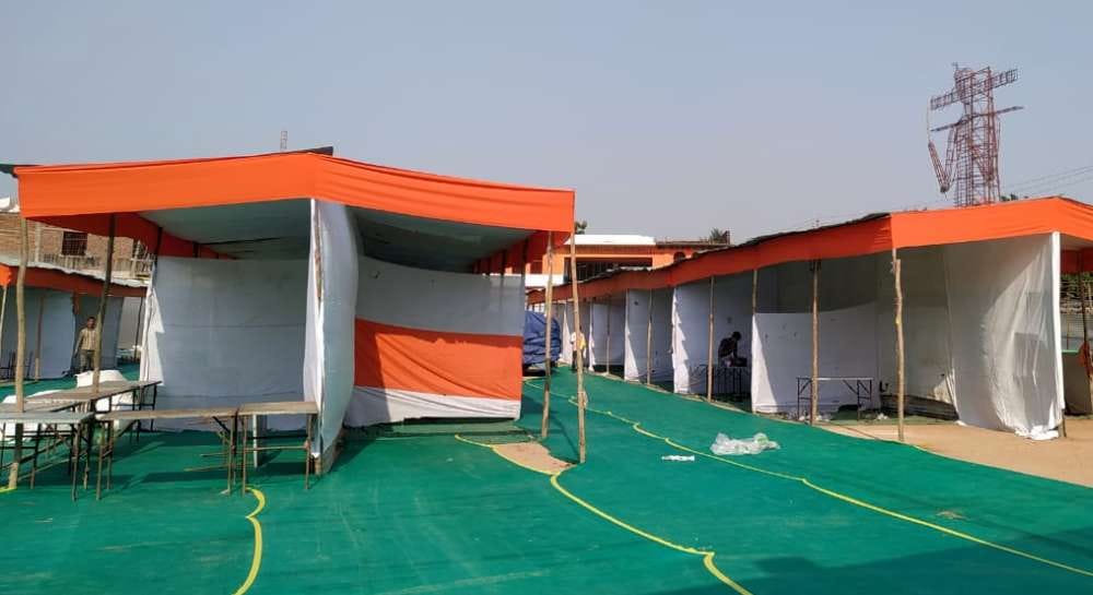 Diwali fair begins with half-incomplete preparations