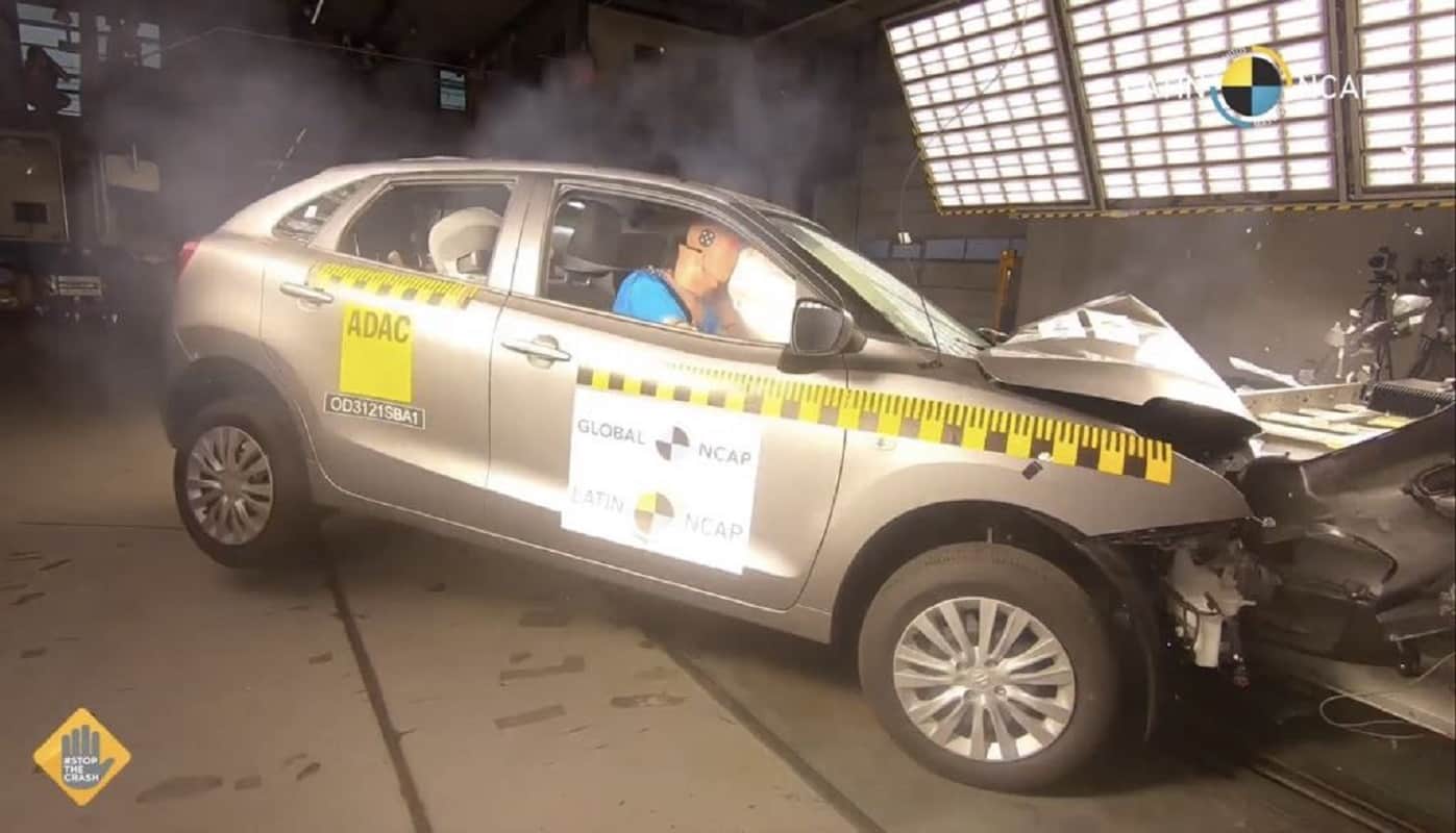Maruti Suzuki Baleno premium hatchback fails to pass Latin NCAP crash tests with zero rating