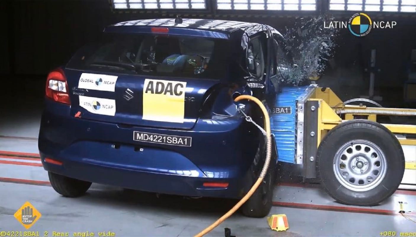 Maruti Suzuki Baleno premium hatchback fails to pass Latin NCAP crash tests with zero rating