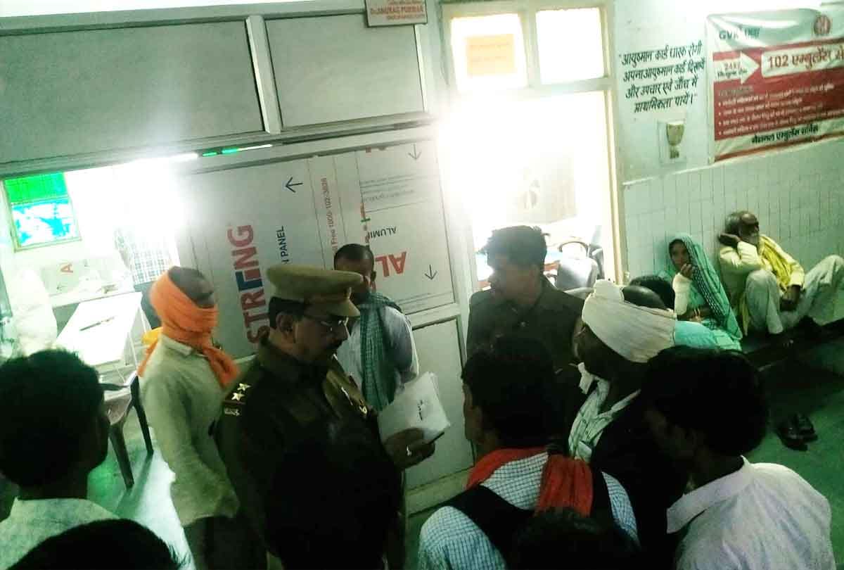 man beaten to death with sticks in Mahoba: dragged the dead body and threw it 500 meters away from the house
