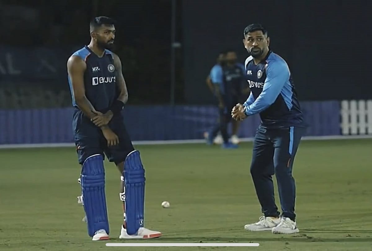 IND vs NZ T20 World Cup 2021 Hardik Pandya ready to rock against New Zealand special class from MS Dhoni will work