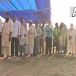 मतदान के लिए लाइन में खड़े लोग