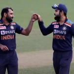 विराट कोहली और मोहम्मद शमी