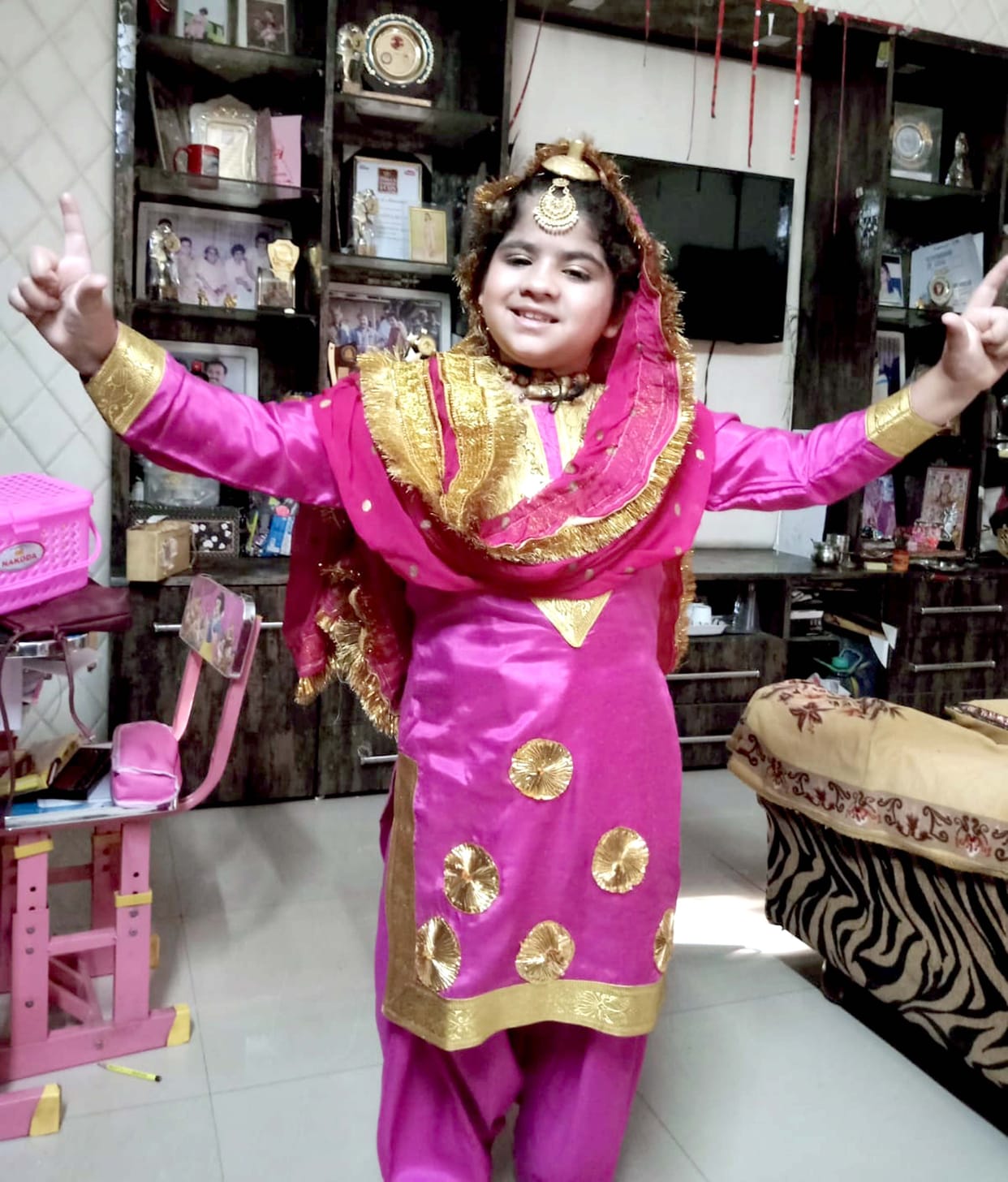 Vanya tops in Children's Festival dance