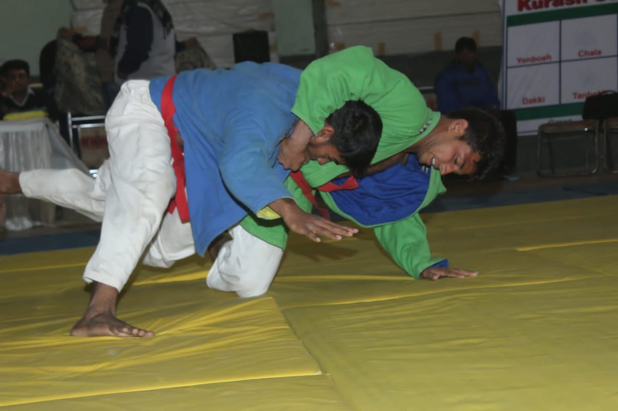 Players of Varanasi dominated the state Kurash competition