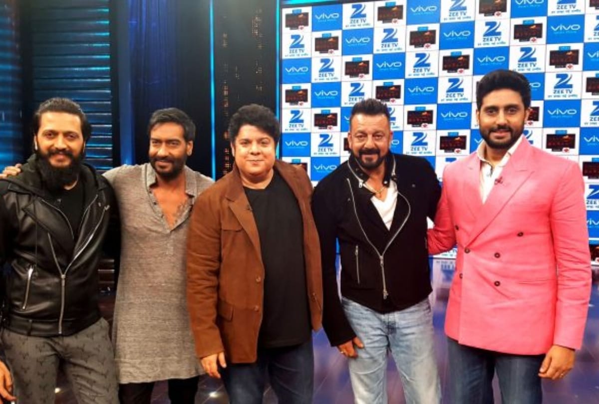 When father veeru devgan arrived with 150 fighters to save Ajay Devgn from the crowd