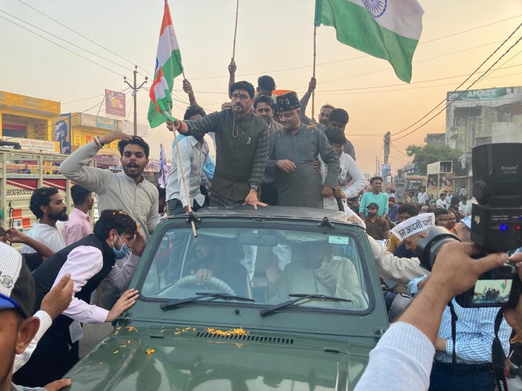 uttarakhand election 2022 aam aadmi party tiranga yatra, AJay Kothiyal conect arvind kejriwal with IIT roorkee