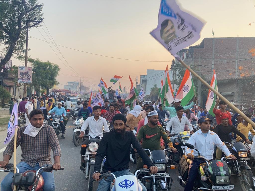 uttarakhand election 2022 aam aadmi party tiranga yatra, AJay Kothiyal conect arvind kejriwal with IIT roorkee