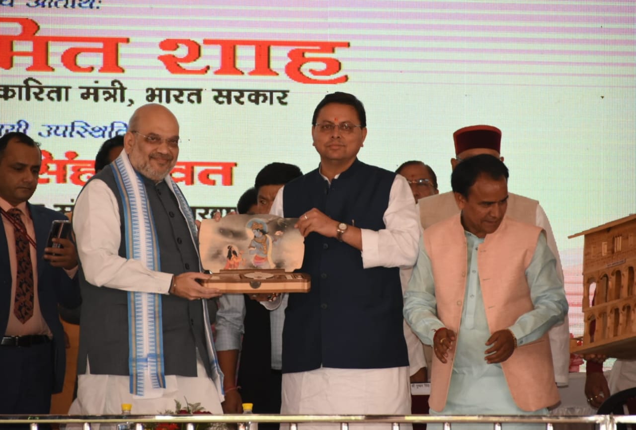 amit shah in dehradun: amit shah openly challenges harish rawat