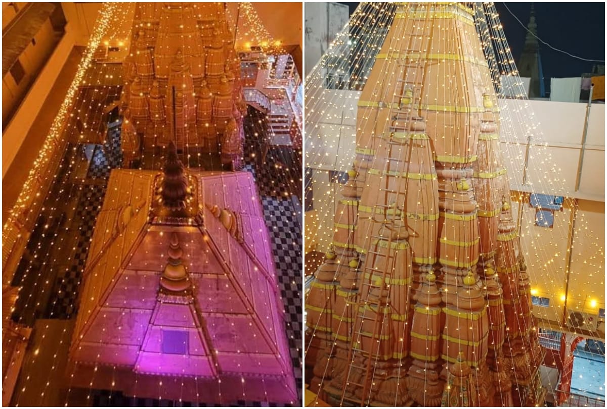 Dhanteras 2021 mata annapurna darshan temple goddess of food and wealth decorated 75 people working to prepare bhog prasad
