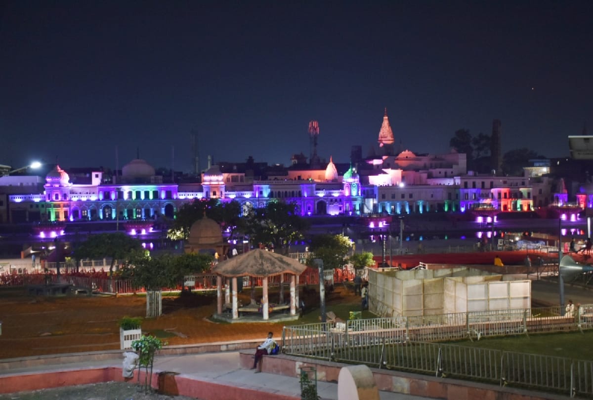Ayodhya: Traders angry with road widening will protest by turning off the lights for ten minutes on the day of Deepotsav