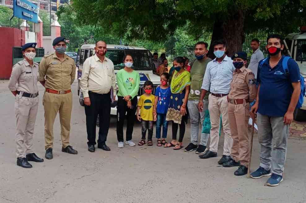 Baddi police let 39 missing people from BBN reach thier homes