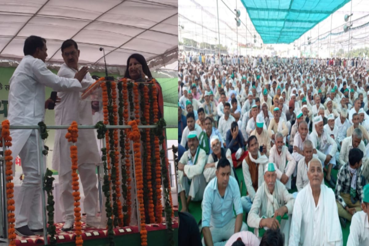 Arshiwad Path Yatra Baghpat: Priyamvada Tomar clashed with party leaders on the stage In Jayat Chaudhary rally, Renuka Choudhary resigned