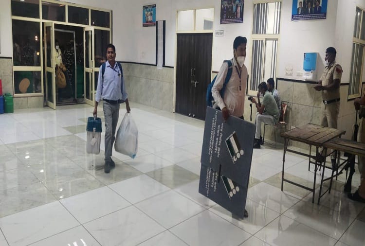 About 81 Point 38 percent voting took place in the Ellenabad assembly by-election