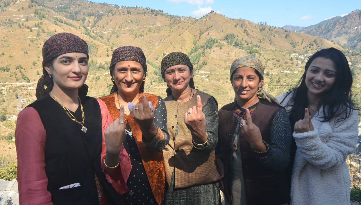 78.75 in Jubbal-Kotkhai, 59.59 percent voting in Rampur Los area