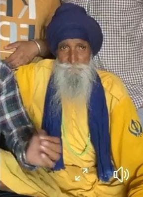 95-year-old Nihang dies at Kundli border