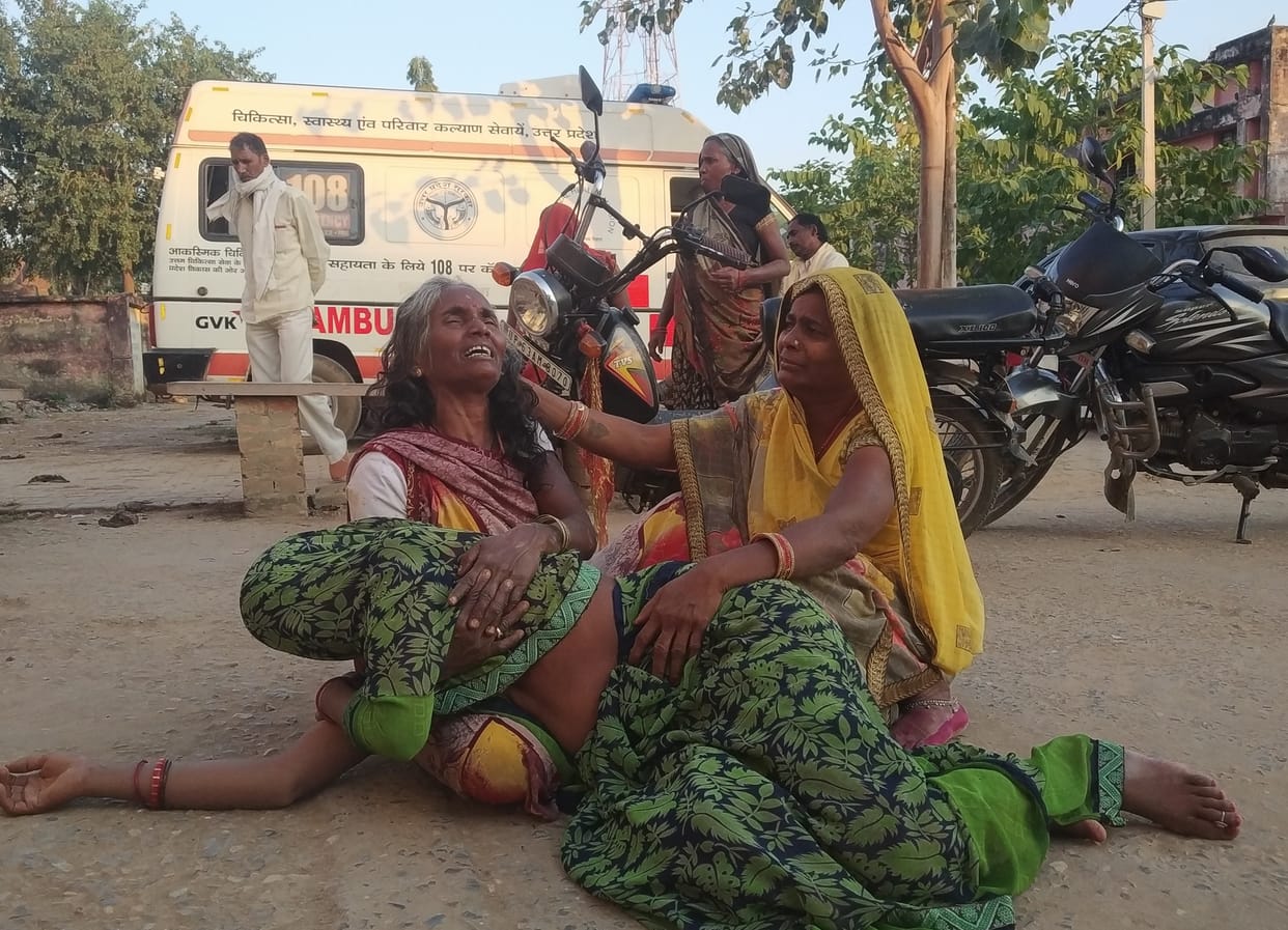 Innocent dies after being hit by bike