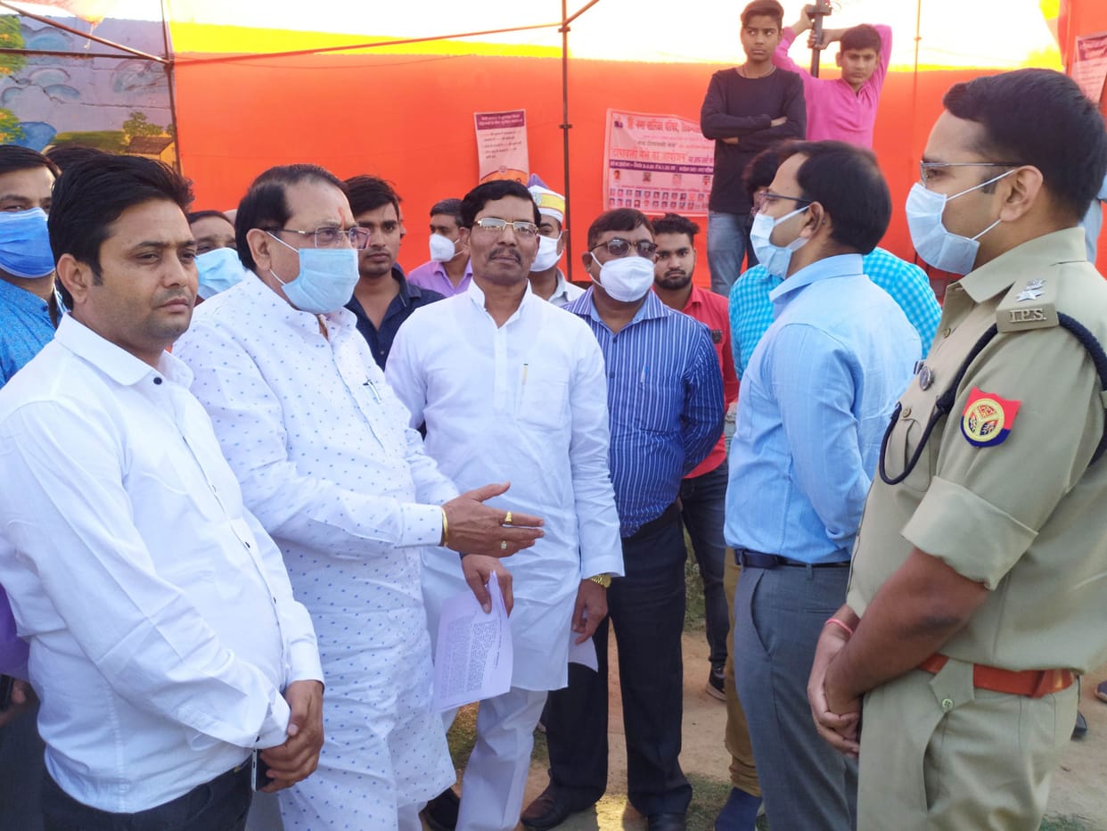 Hathras: Deputy Chief Minister Maurya's meeting in Sikandrau today