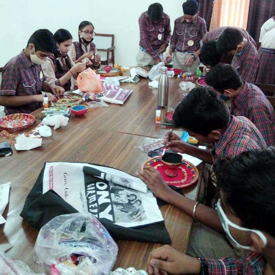 Students took oath to end corruption, Yamunanagar