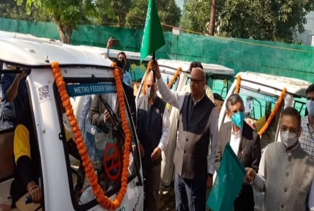 Comfortable e-rickshaw with metro will make the way of commuters easier