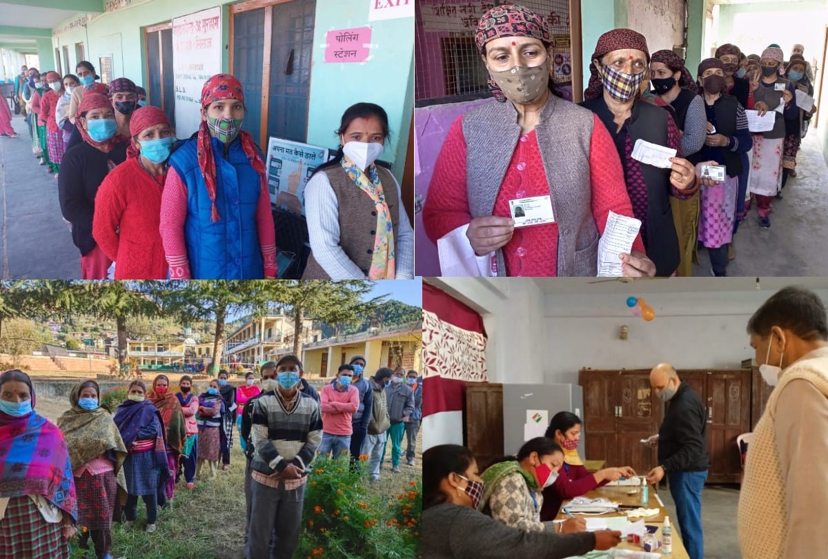 Voting For By Election In Himachal Pradesh in Mandi Jubbal Kotkhai Arki Fatehpur