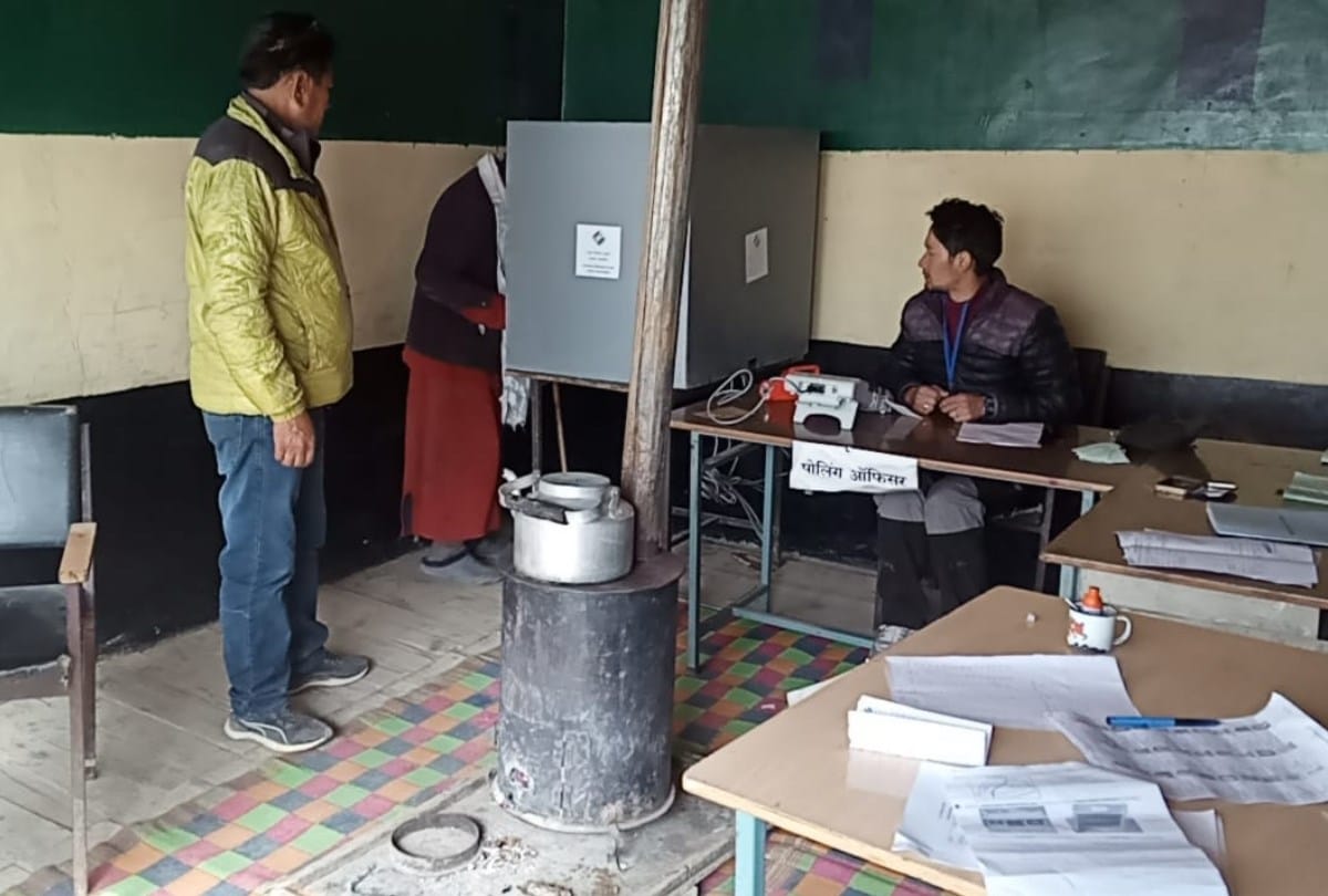 by election in himachal pradesh voting in tashigang world highest polling station