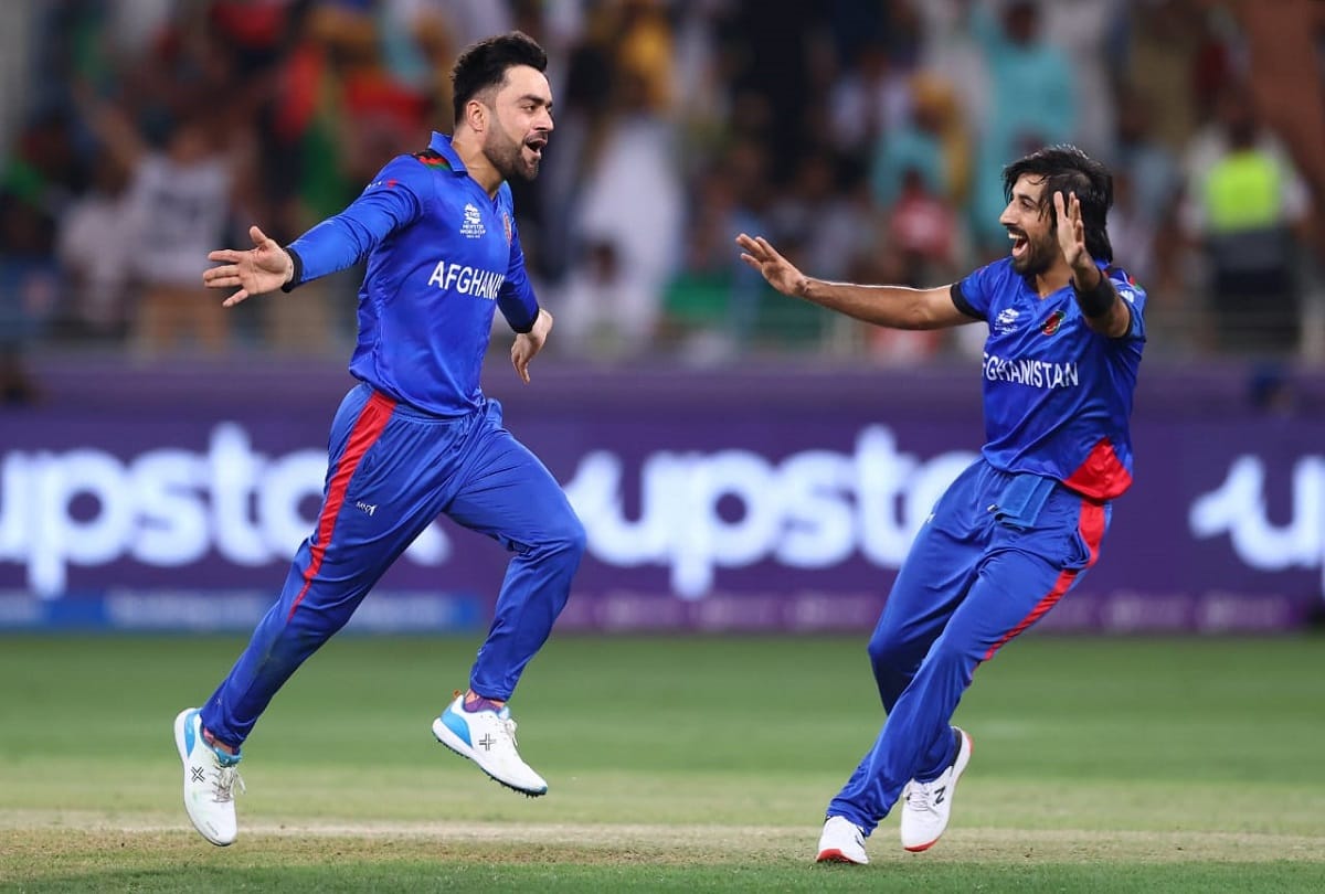 T20 World Cup 2021 AFG vs PAK Despite Afghanistan defeat Rashid Khan creates history breaks Lasith Malinga and Shakib Al Hasan record